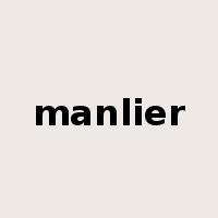 manlier是什么意思