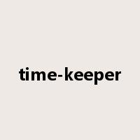 time-keeper是什么意思