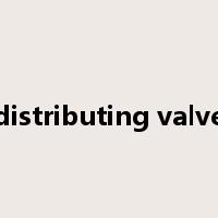 distributing valve是什么意思