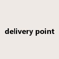 delivery point是什么意思