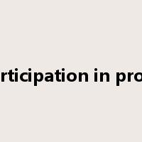 participation in profit是什么意思