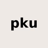 pku是什么意思