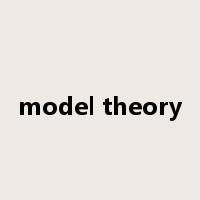 model theory是什么意思
