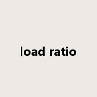 load ratio是什么意思