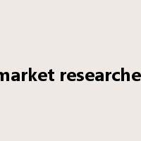 market researcher是什么意思