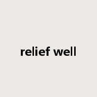 relief well是什么意思