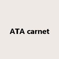 ATA carnet是什么意思