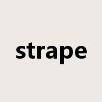 strape是什么意思