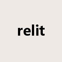 relit是什么意思