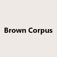 Brown Corpus是什么意思