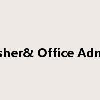 Casher& Office Admin是什么意思
