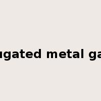 corrugated metal gasket是什么意思