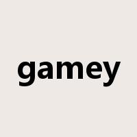gamey是什么意思