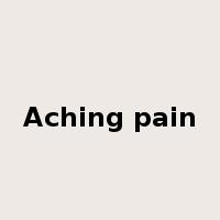 Aching pain是什么意思