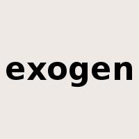 exogen是什么意思