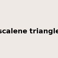 scalene triangle是什么意思