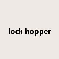 lock hopper是什么意思