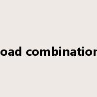load combination是什么意思