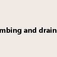 plumbing and drainage是什么意思