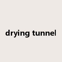 drying tunnel是什么意思