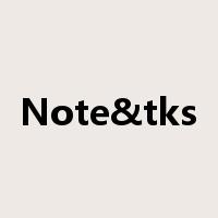Note&tks是什么意思