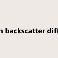 electron backscatter diffraction是什么意思