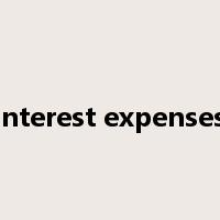 interest expenses是什么意思