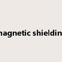 magnetic shielding是什么意思