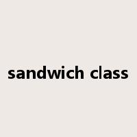 sandwich class是什么意思