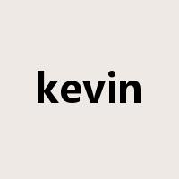 kevin是什么意思