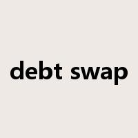 debt swap是什么意思
