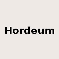 Hordeum是什么意思