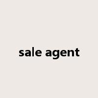 sale agent是什么意思