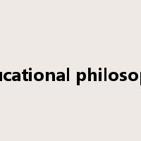 educational philosophy是什么意思