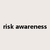 risk awareness是什么意思
