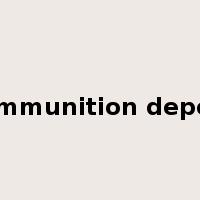 ammunition depot是什么意思