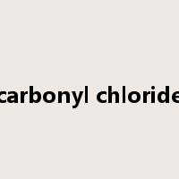 carbonyl chloride是什么意思