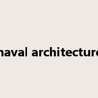 naval architecture是什么意思