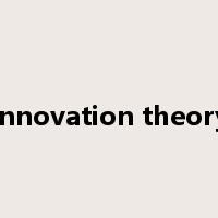 innovation theory是什么意思