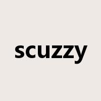 scuzzy是什么意思