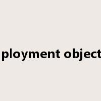 employment objective是什么意思