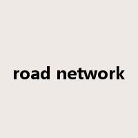 road network是什么意思