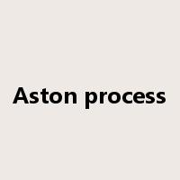 Aston process是什么意思