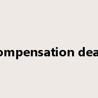 compensation deals是什么意思