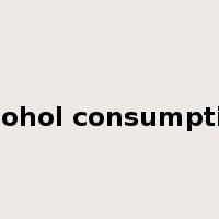 alcohol consumption是什么意思