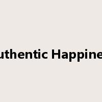 Authentic Happiness是什么意思