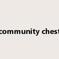 community chest是什么意思