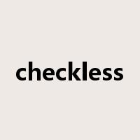checkless是什么意思