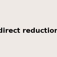 direct reduction是什么意思