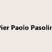 Pier Paolo Pasolini是什么意思